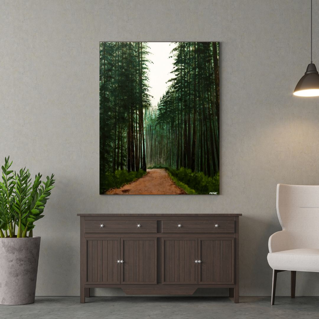 Forest of Dreams | Bring the forest home — where peace and mystery live in every leaf |Original Artwork Prints