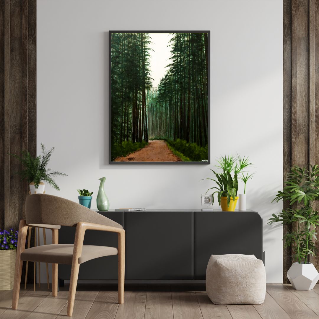 Forest of Dreams | Bring the forest home — where peace and mystery live in every leaf |Original Artwork Prints