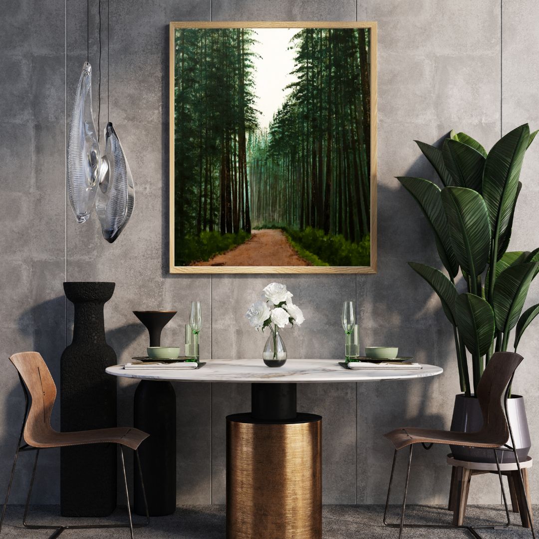 Forest of Dreams | Bring the forest home — where peace and mystery live in every leaf |Original Artwork Prints