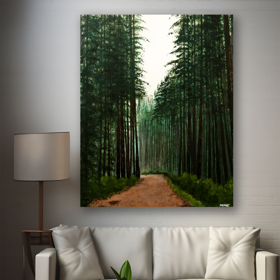 Forest of Dreams | Bring the forest home — where peace and mystery live in every leaf |Original Artwork Prints